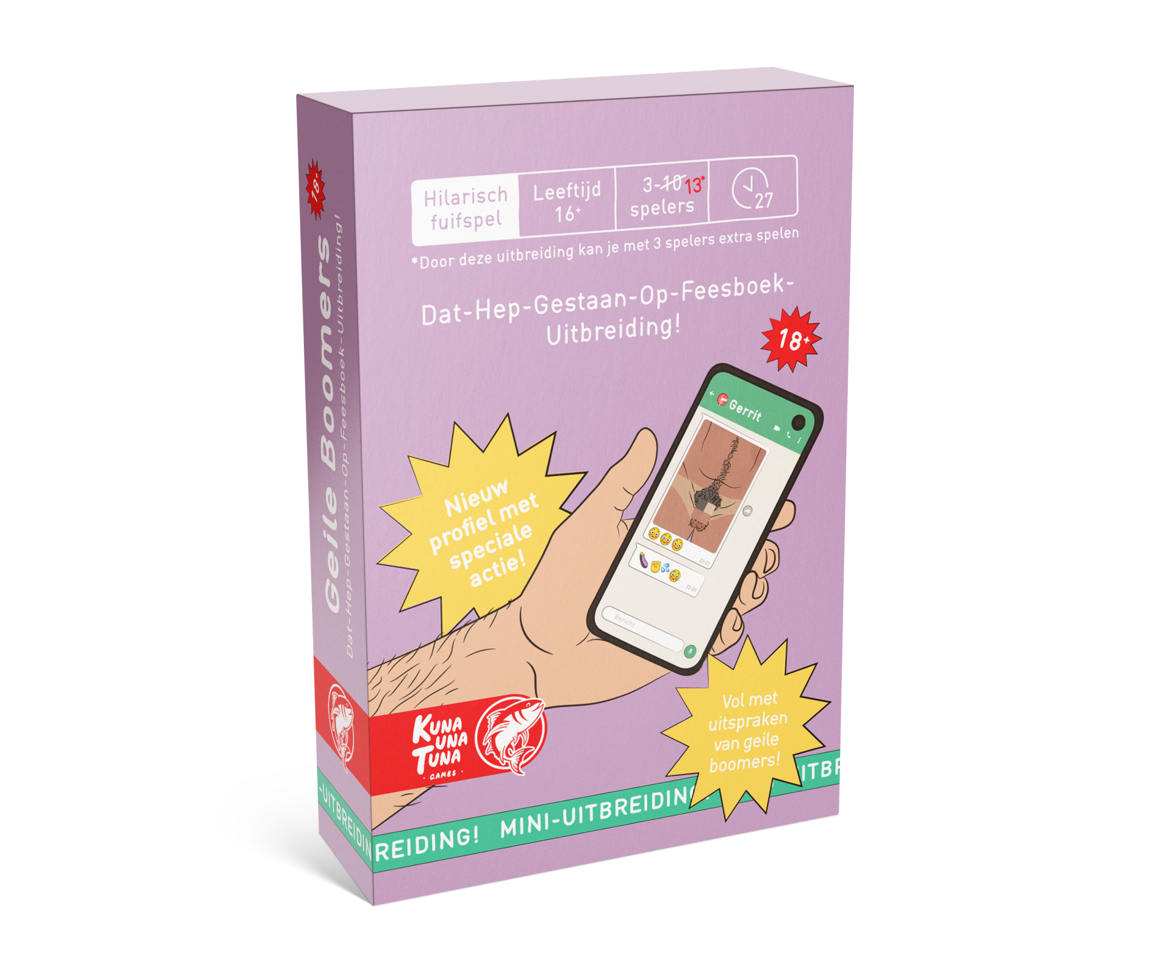 Geile Boomers - Feesboek Uitbreiding