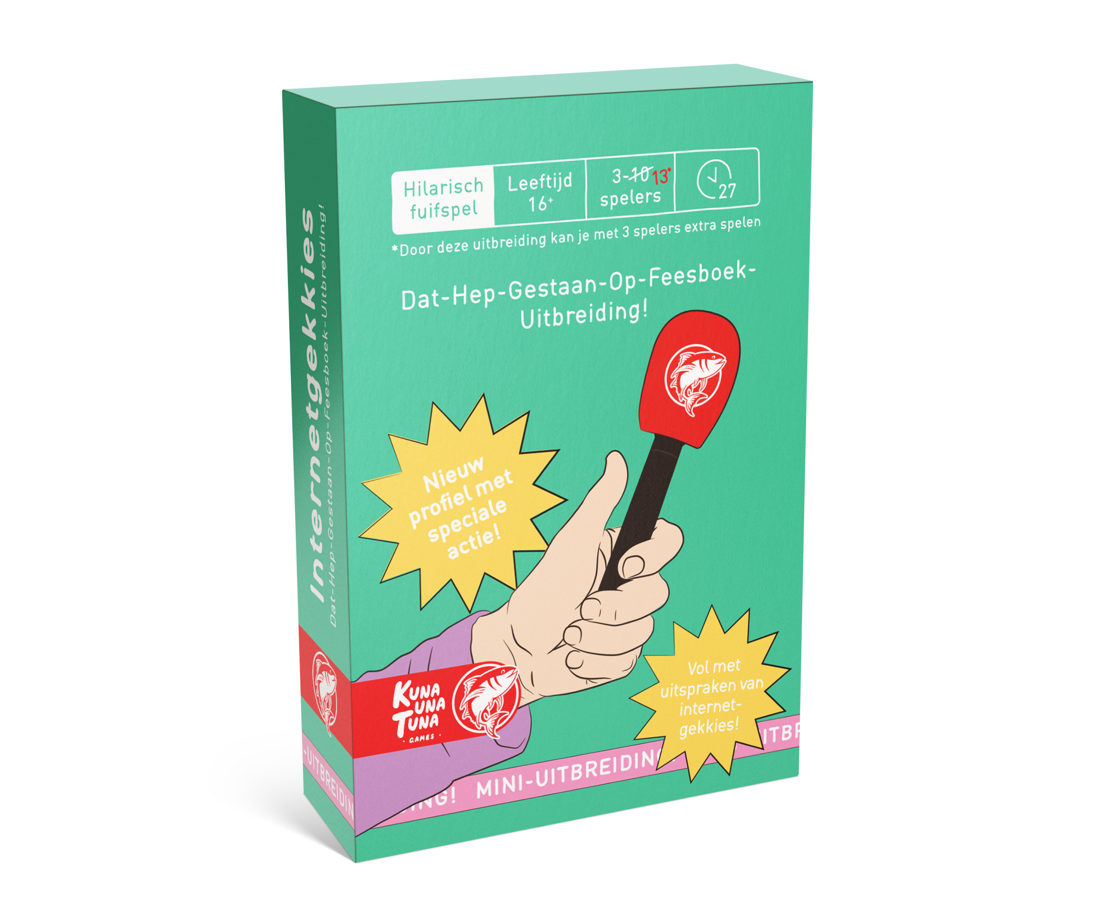 Internetgekkies - Feesboek Uitbreiding